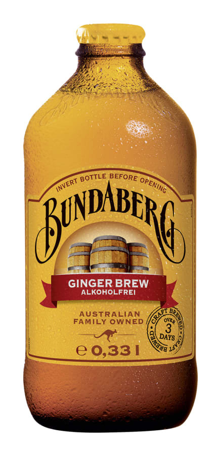 Bundaberg Ginger Brew alkoholfrei, versch. Sorten – Gebinde