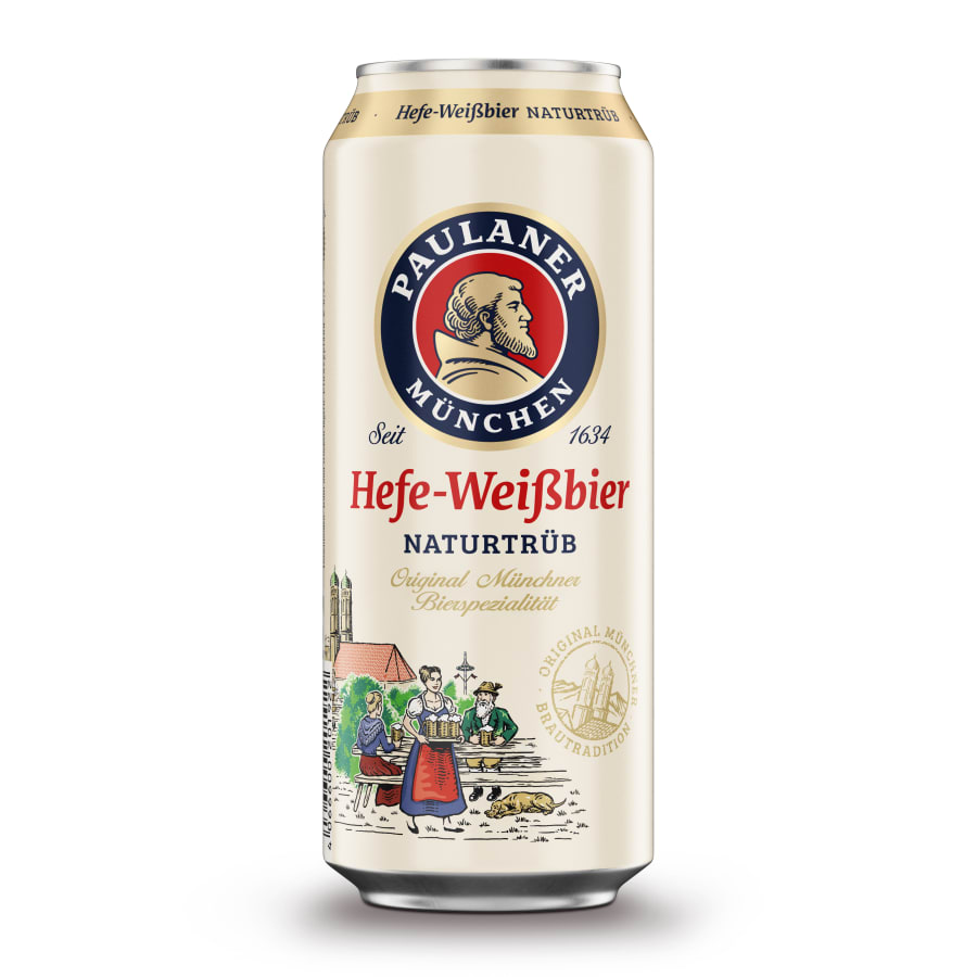 Paulaner Hefe-Weißbier Naturtrüb – Gebinde