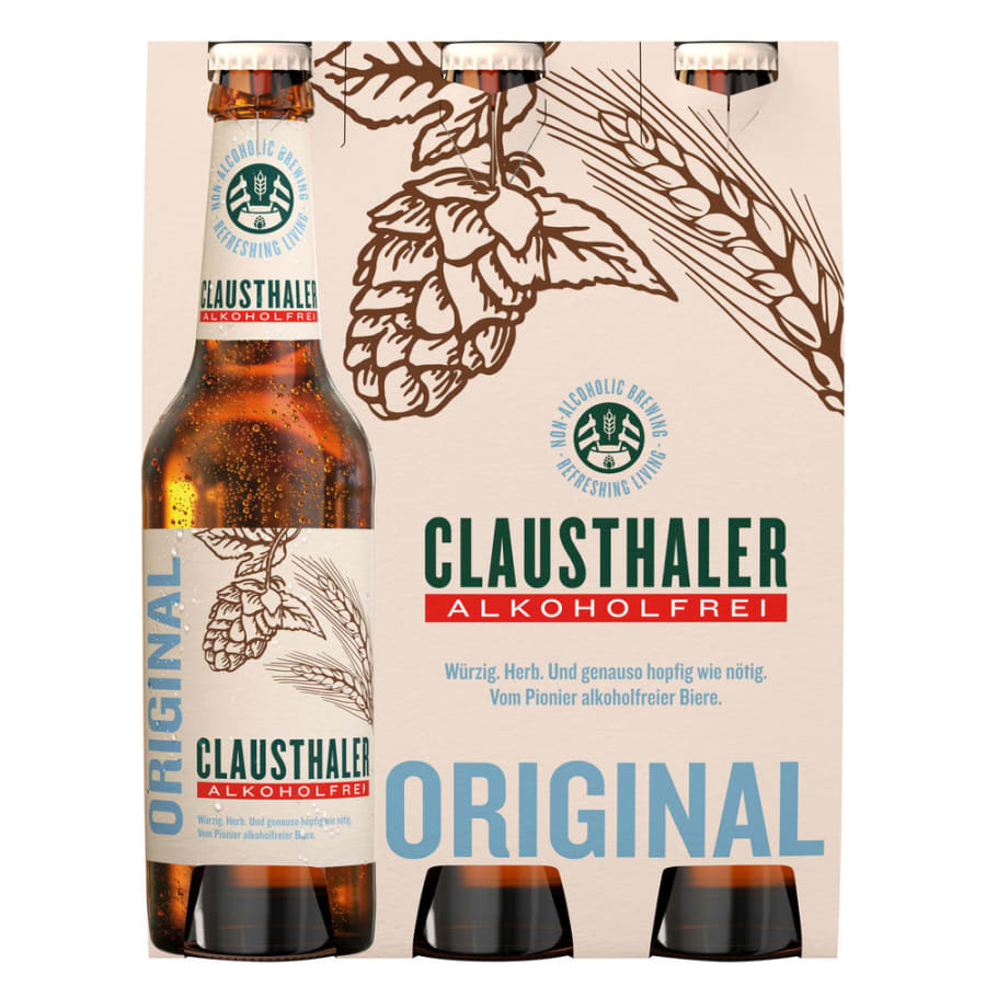Clausthaler Alkoholfrei – Sixpack