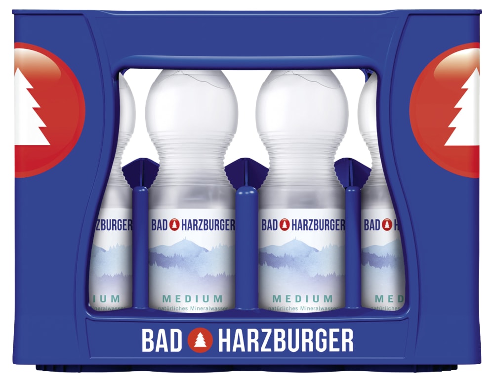Bad Harzburger Mineralwasser – Kiste