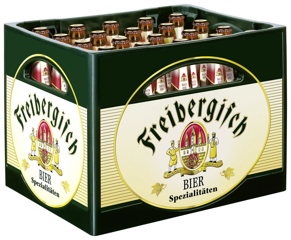 Freiberger Bock Dunkel – Kiste