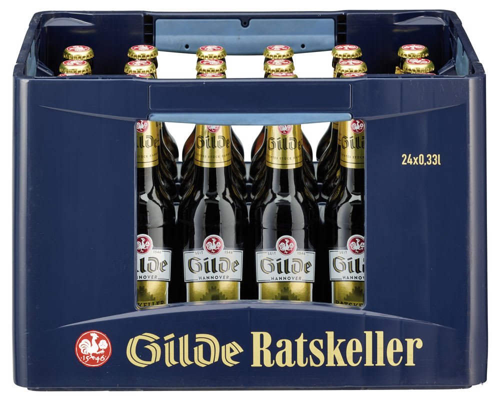 Gilde Ratskeller Premium Pils – Kiste