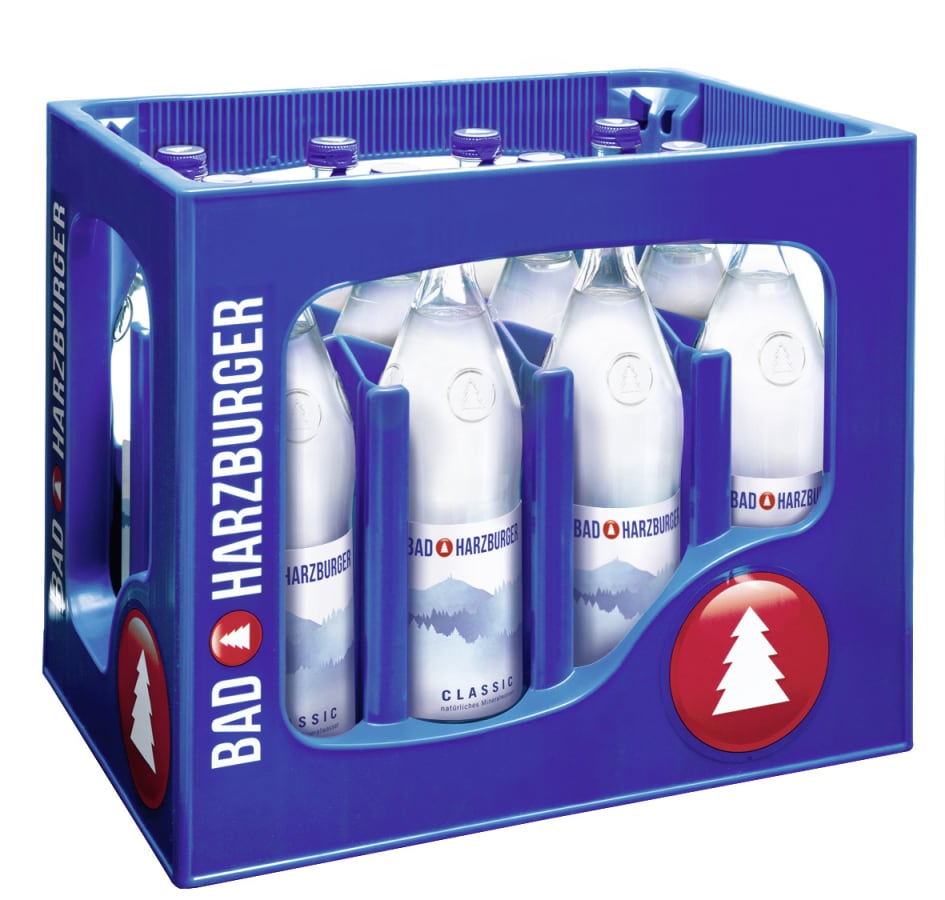 Bad Harzburger Mineralwasser – Kiste