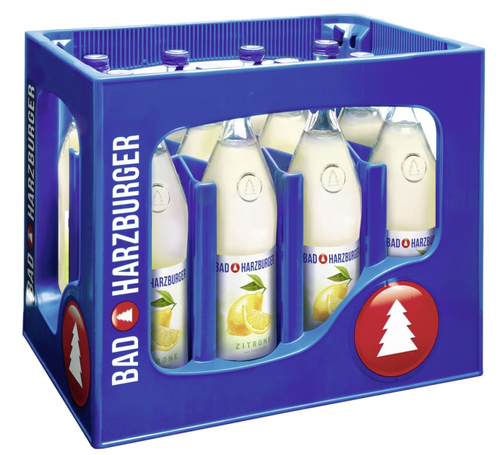 Bad Harzburger Zitrone mit Fruchtsaft – Kiste