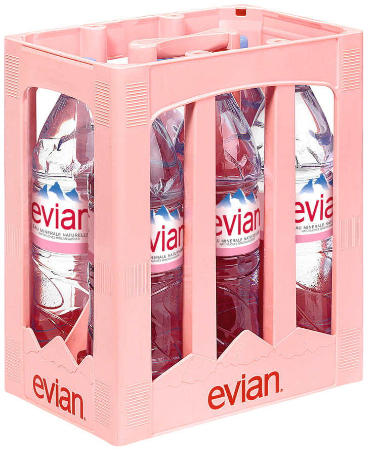 Evian Naturell – Kiste
