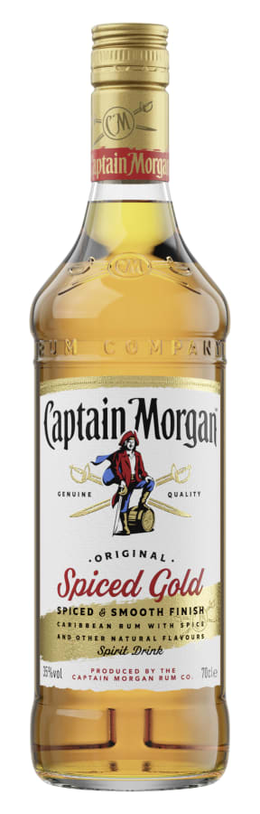 Captain Morgan Original Spiced Gold Rum – Gebinde