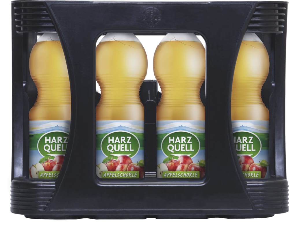 Harzquell Apfelschorle – Kiste