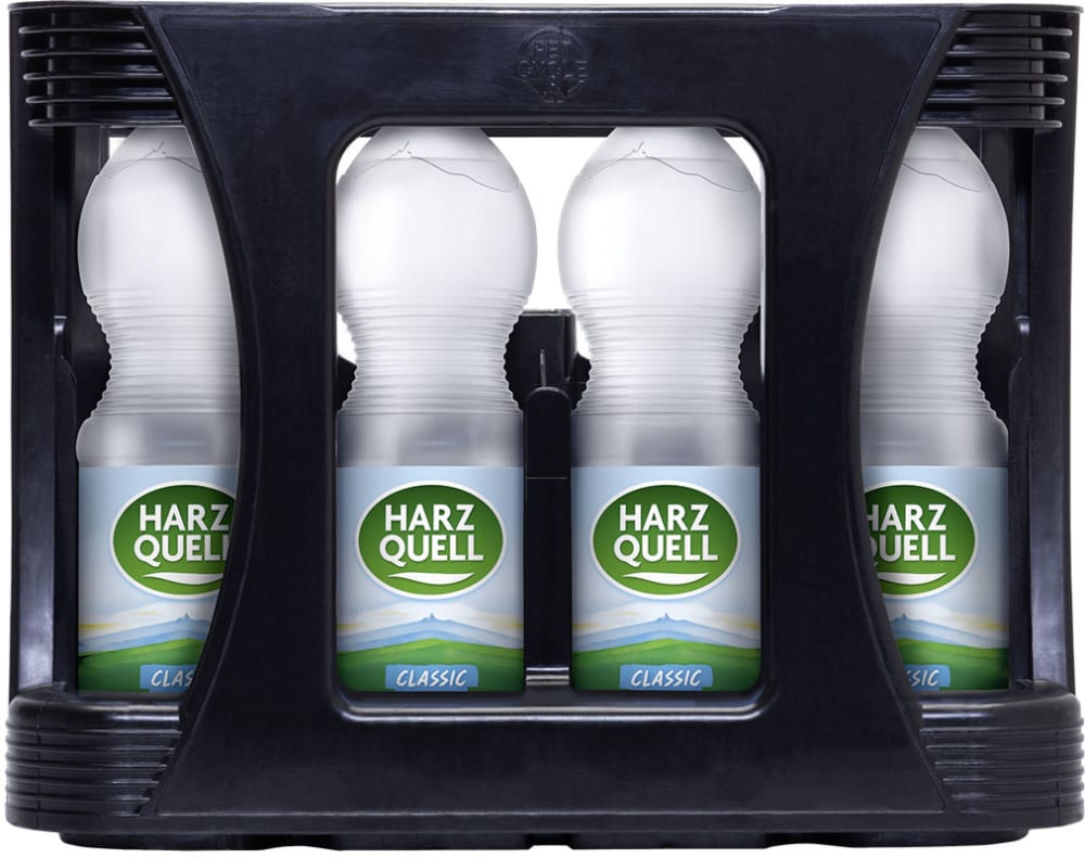 Harzquell Mineralwasser – Kiste