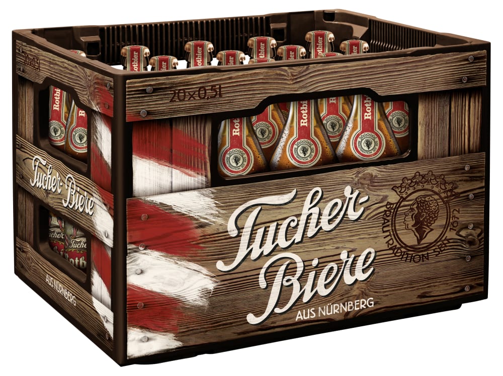 Tucher Nürnberger Rotbier – Kiste