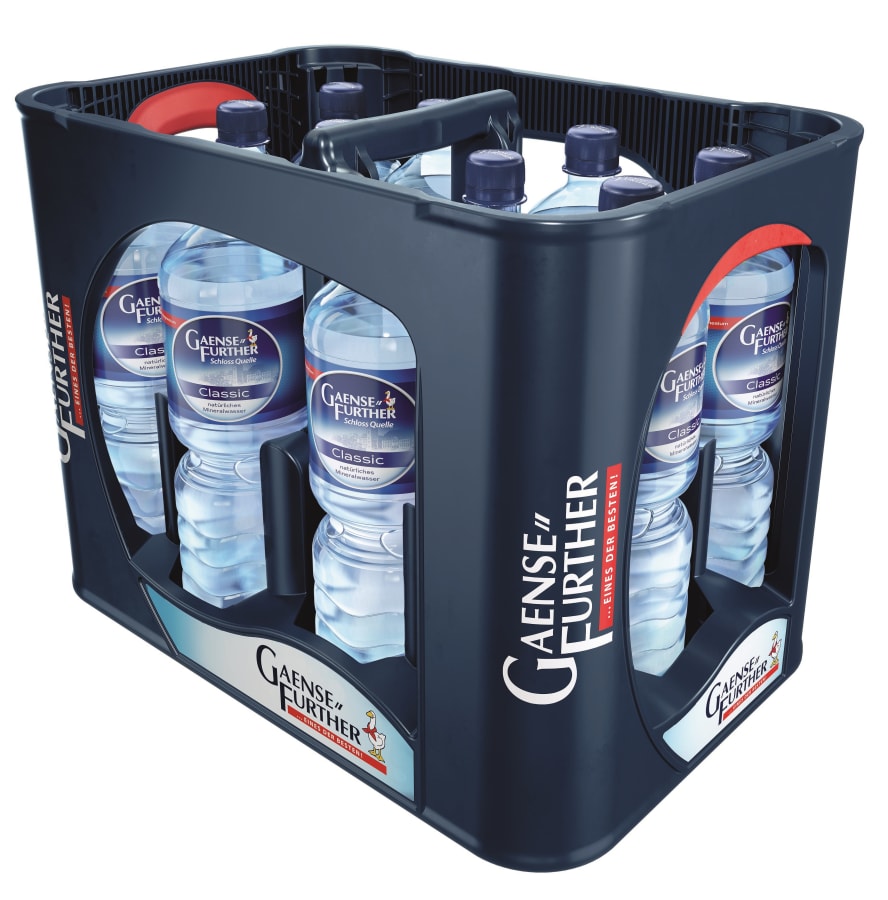 Gaensefurther Mineralwasser – Kiste