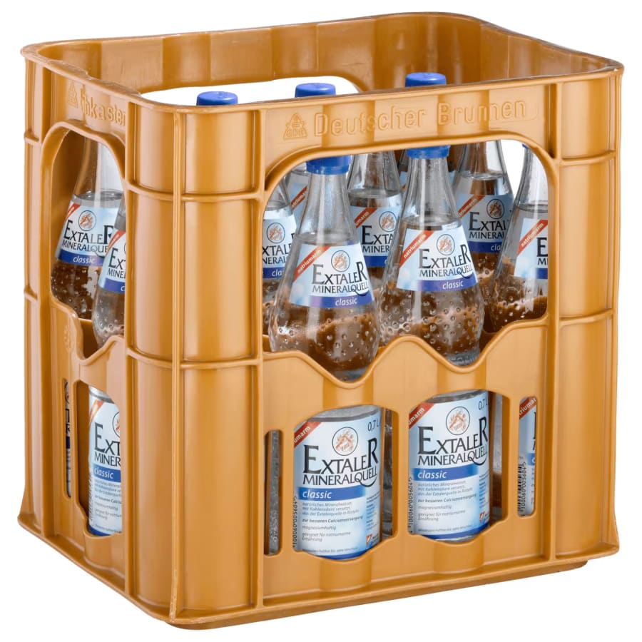 Extaler Mineralwasser – Kiste
