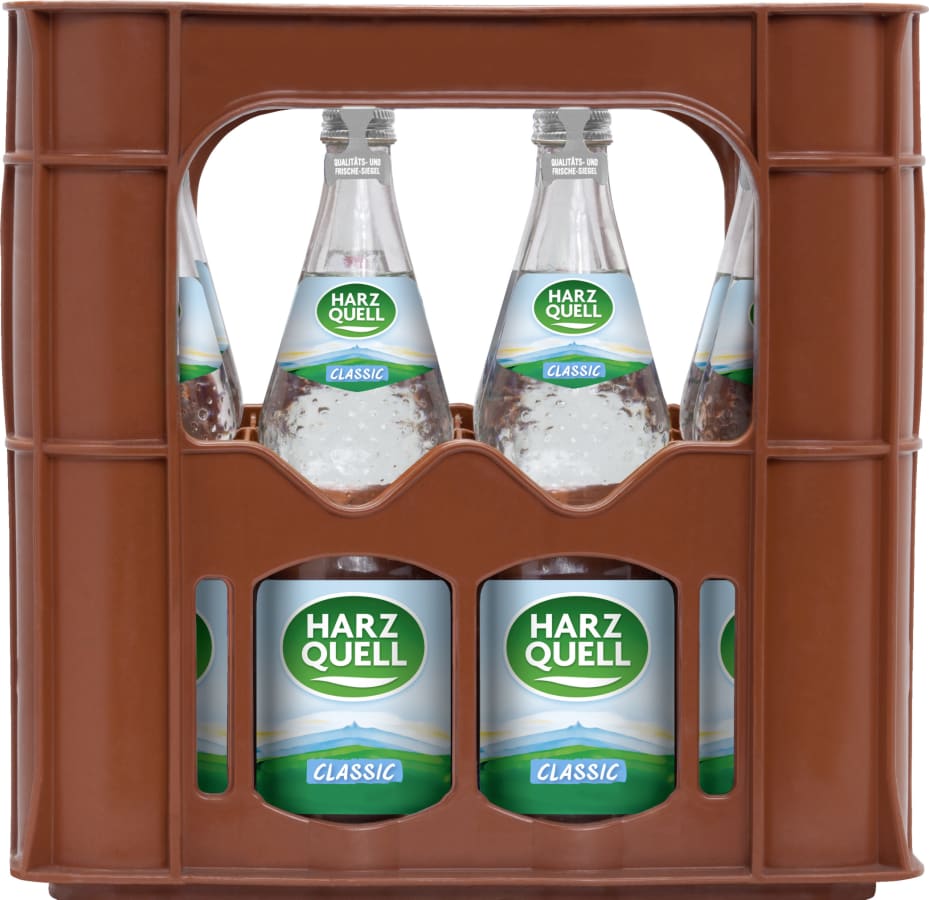 Harzquell Mineralwasser – Kiste