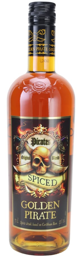 Golden Pirate Spiced Rum – Gebinde