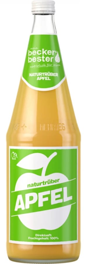 Becker's Bester Apfel naturtrüb – Gebinde