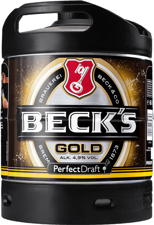 Beck's Gold Pils – Gebinde