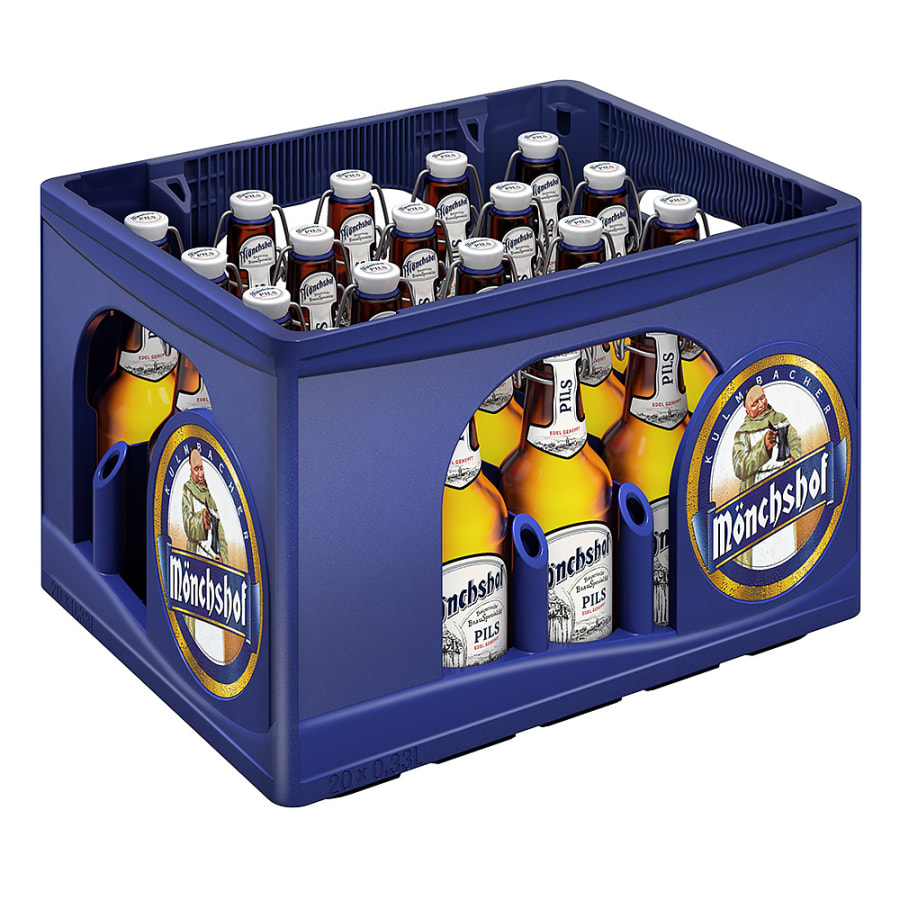 Mönchshof Pils / Hell / Natur Radler – Kiste