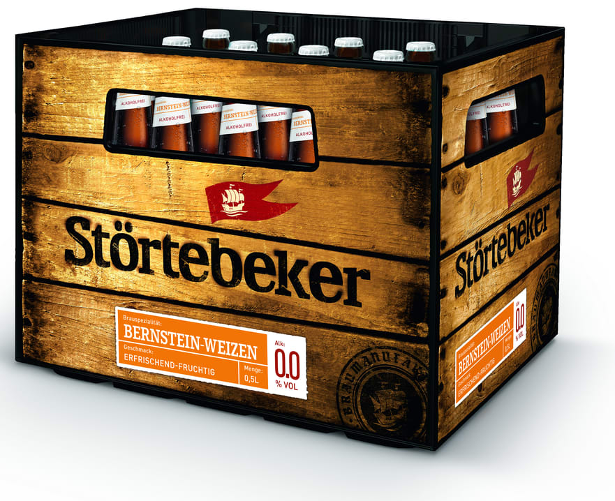 Störtebeker Bernstein-Weizen 0,0 – Kiste