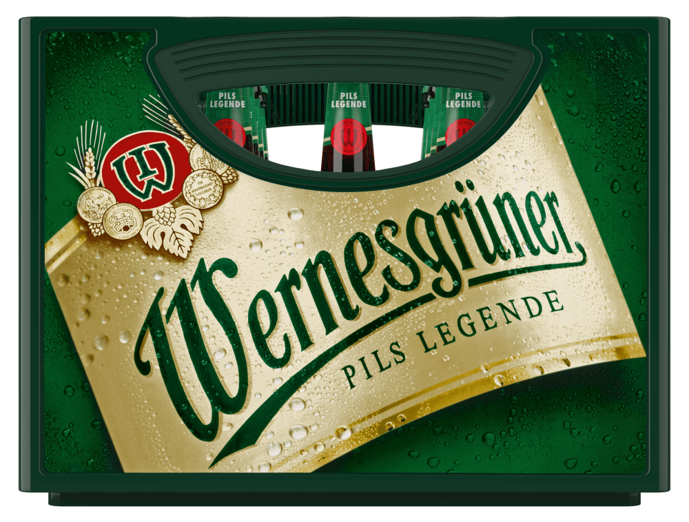 Wernesgrüner Pils Legende – Kiste