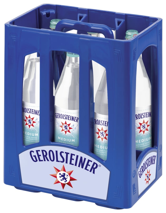 Gerolsteiner Mineralwasser – Kiste
