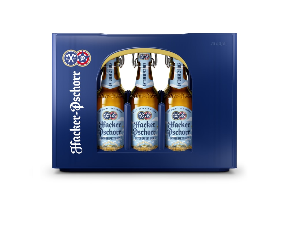 Hacker Pschorr Oktoberfest Bier – Kiste