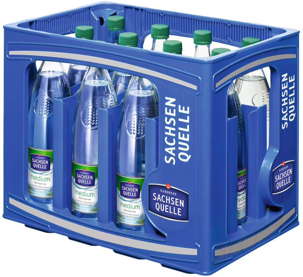 Ileburger Sachsenquelle Mineralwasser – Kiste