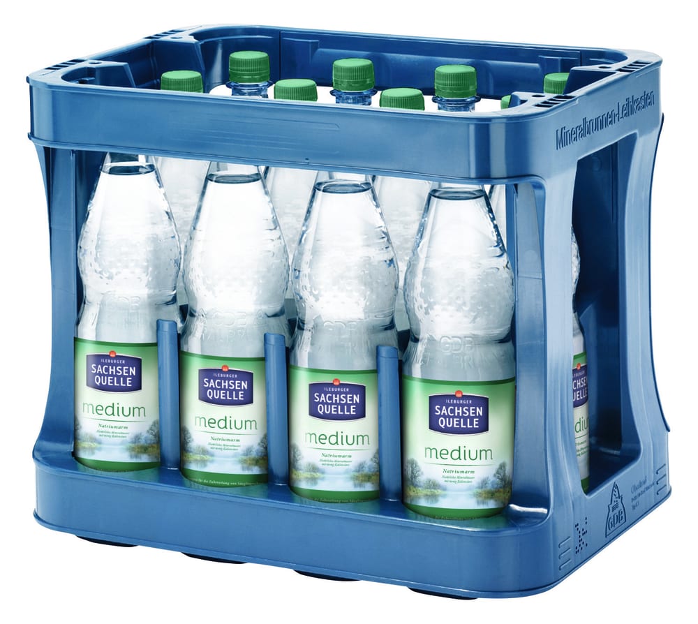 Ileburger Sachsenquelle Mineralwasser – Kiste